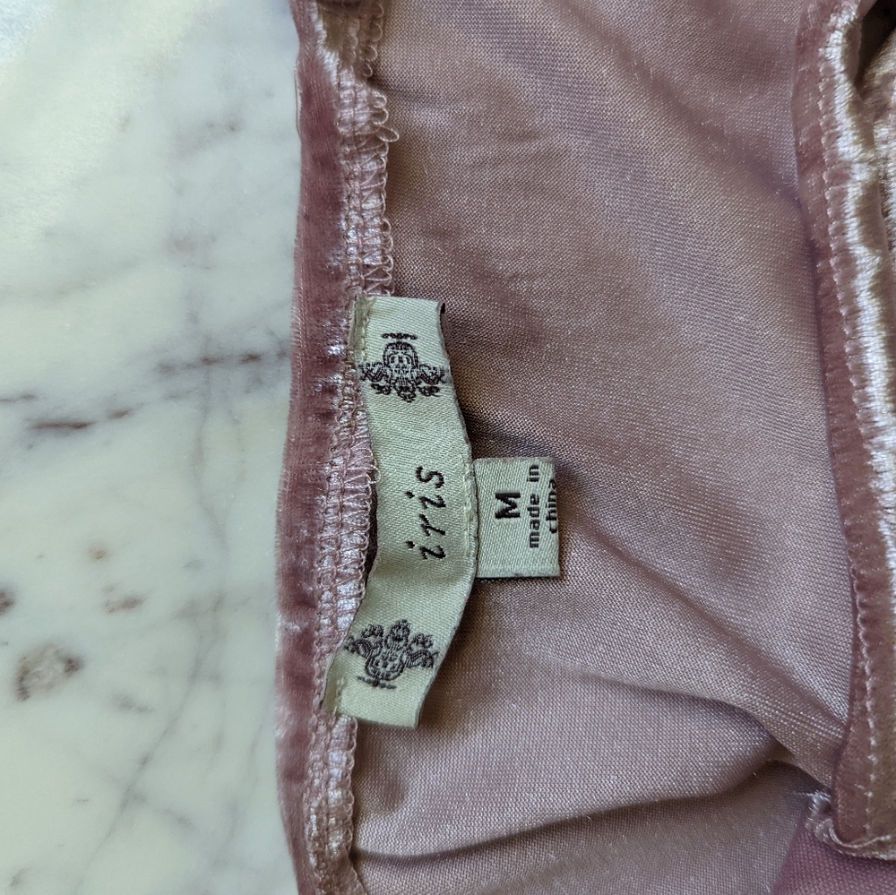 Velvet Crop/bralette - Picture 3 of 4